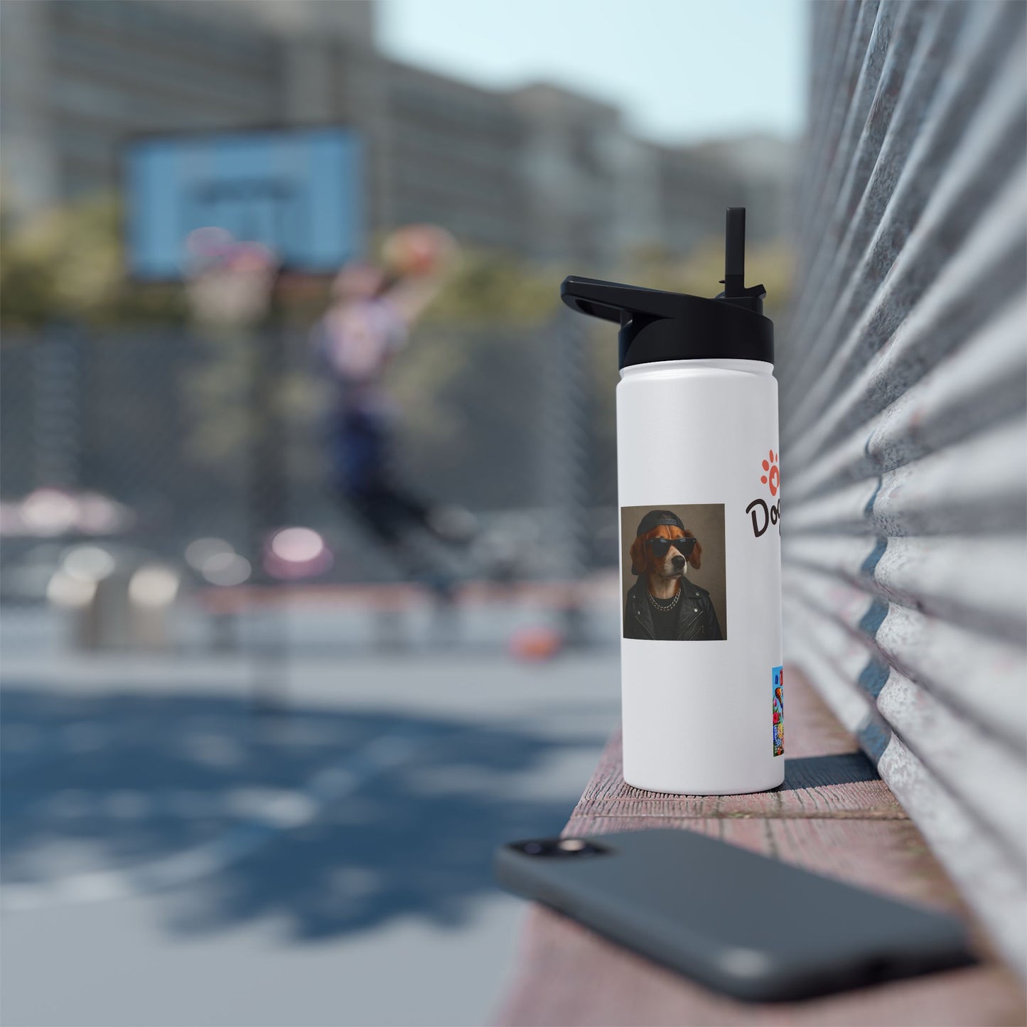 Copy of Dog Mom Stainless Steel Water Bottle, Animal Lover Gift, Eco-Friendly Hydration, Pet Owner Travel Mug, Unique Dog Parent Accessory