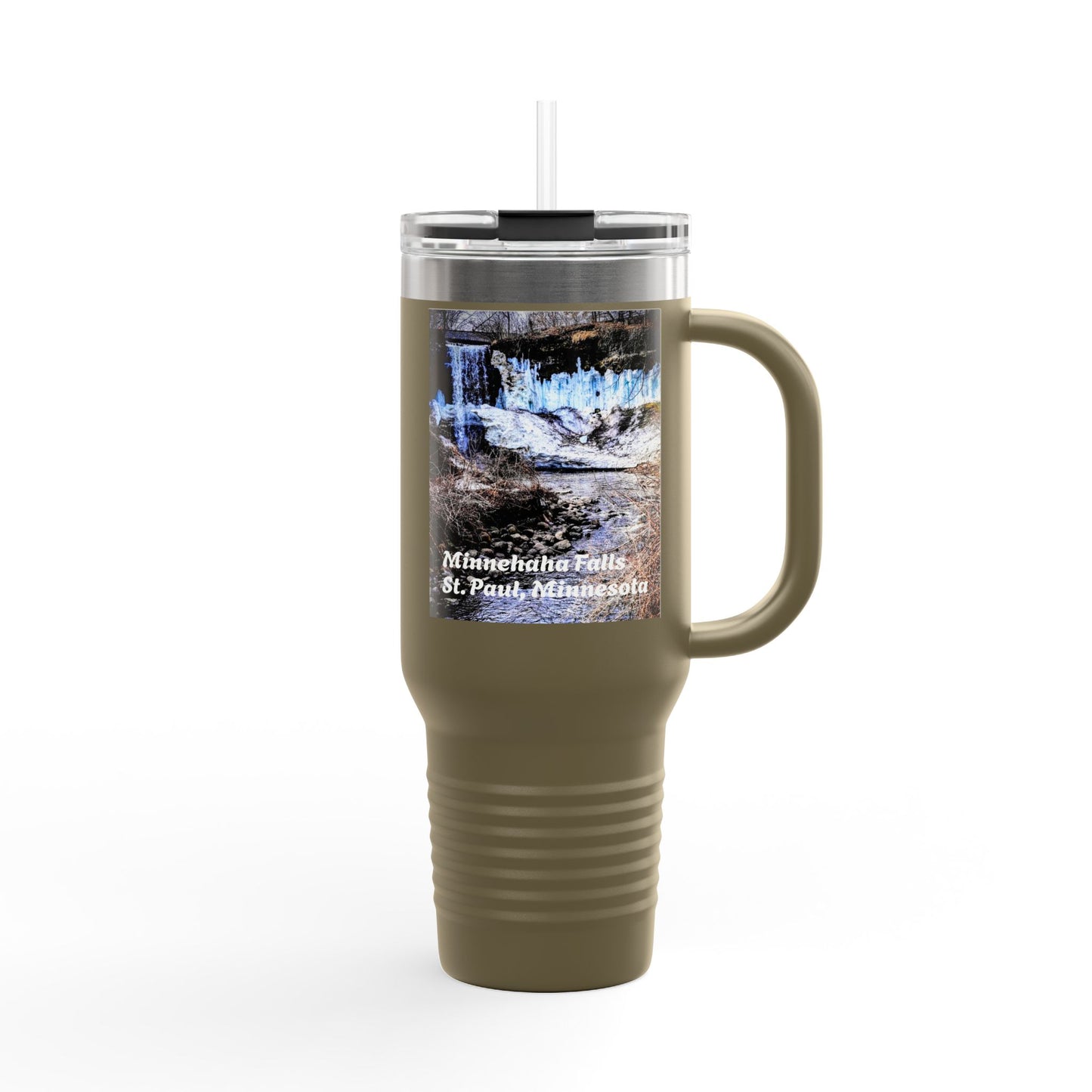 Scenic Insulated Travel Mug, 40oz | Nature Lover's Coffee Cup, Adventure Accessory, Gift for Travel Enthusiasts, Outdoor Explorer