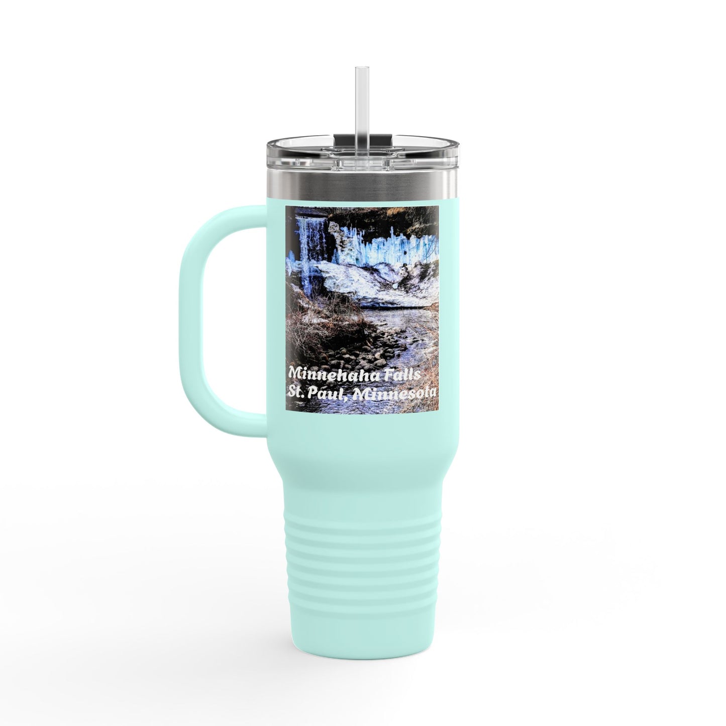 Scenic Insulated Travel Mug, 40oz | Nature Lover's Coffee Cup, Adventure Accessory, Gift for Travel Enthusiasts, Outdoor Explorer