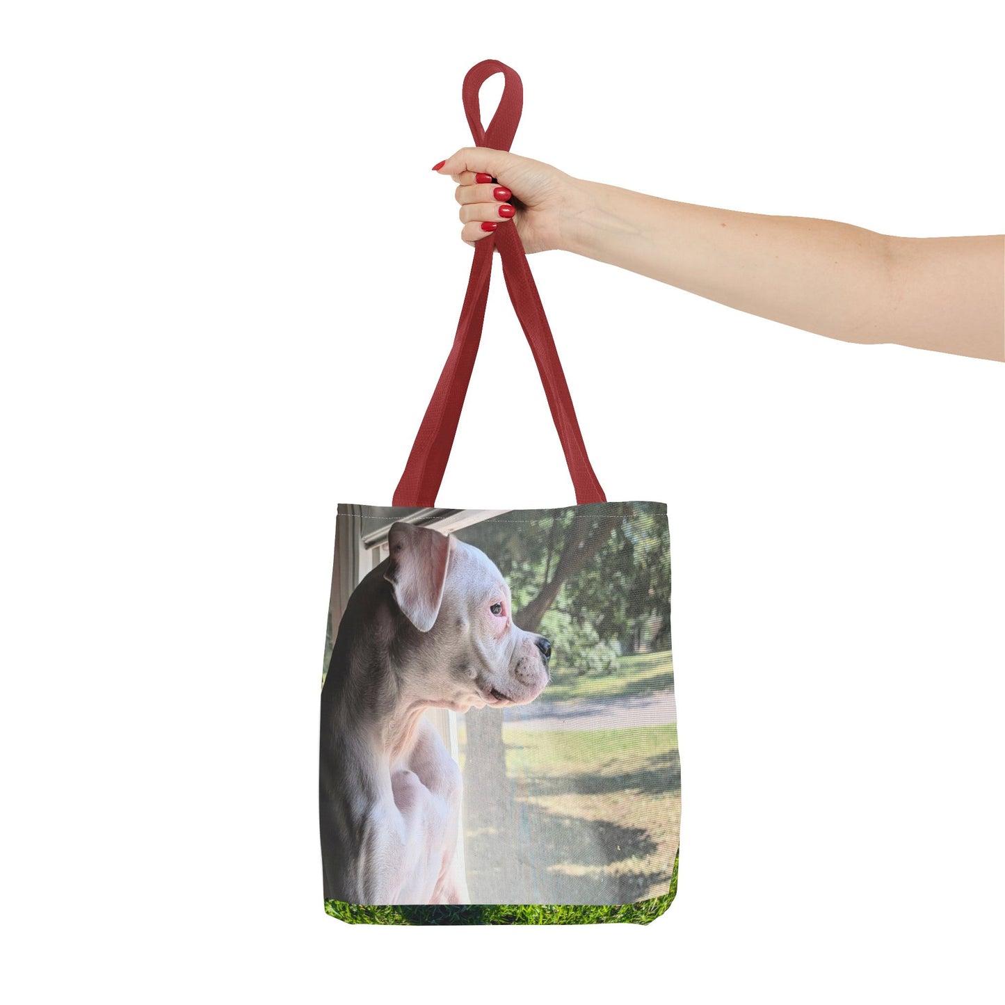 Dog Lover's Tote Bag - Featuring Adorable Pup, Perfect for Pet Owners, Beach Days, Shopping, Gifts, Eco-Friendly