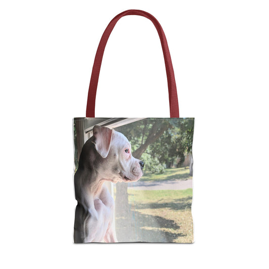 Charming Dog Photography Tote Bag, Pet Lover Gift, Eco-Friendly Shopping Bag, Unique Animal Art Tote, Ideal for Dog Owners