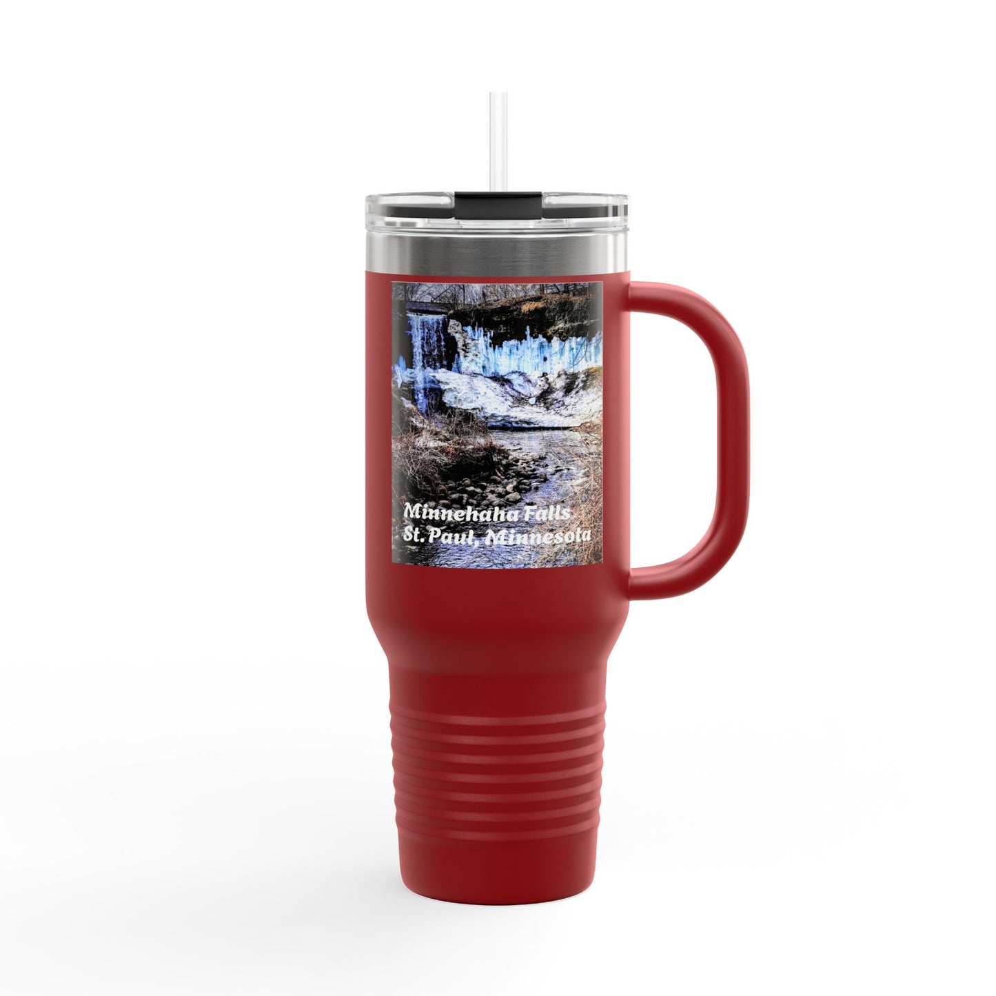 Scenic Insulated Travel Mug, 40oz | Nature Lover's Coffee Cup, Adventure Accessory, Gift for Travel Enthusiasts, Outdoor Explorer
