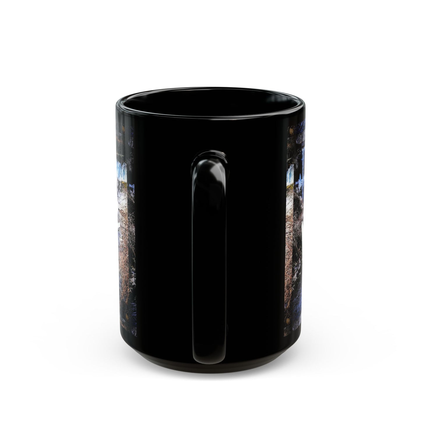 Minnesota Scenic Black Mug | Perfect Gift for Coffee Lovers, Travel Souvenirs, Home Decor, St. Paul Collectibles, Winter Vibes