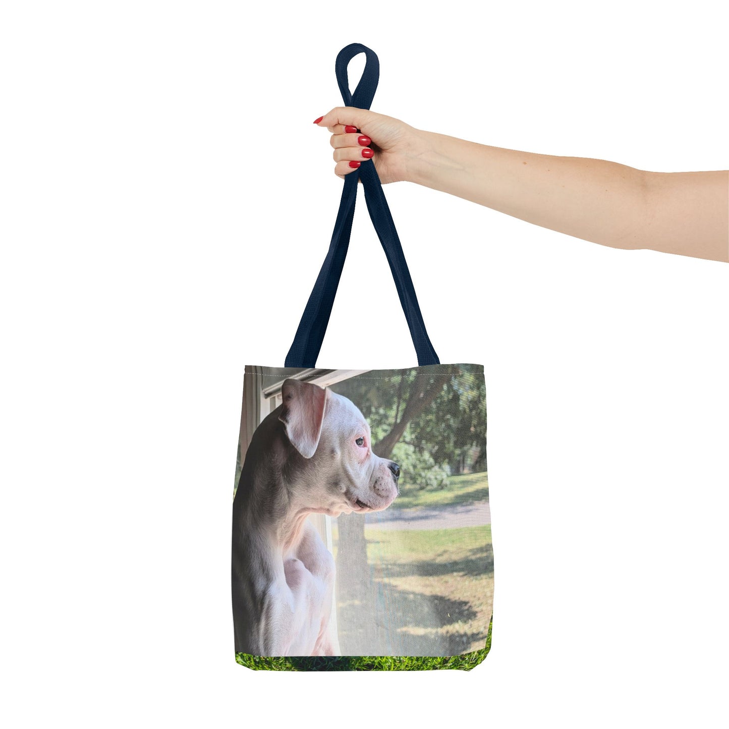 Dog Lover's Tote Bag - Featuring Adorable Pup, Perfect for Pet Owners, Beach Days, Shopping, Gifts, Eco-Friendly