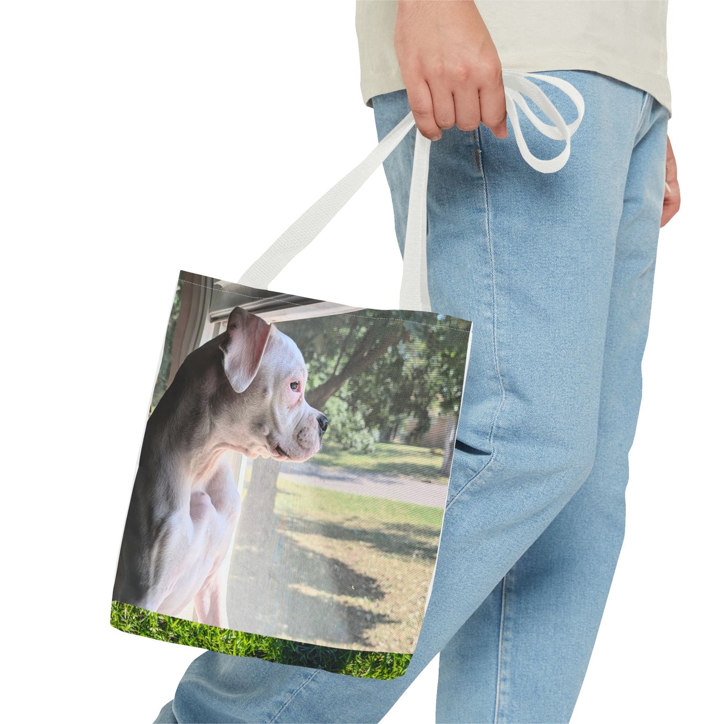 Charming Dog Photography Tote Bag, Pet Lover Gift, Eco-Friendly Shopping Bag, Unique Animal Art Tote, Ideal for Dog Owners