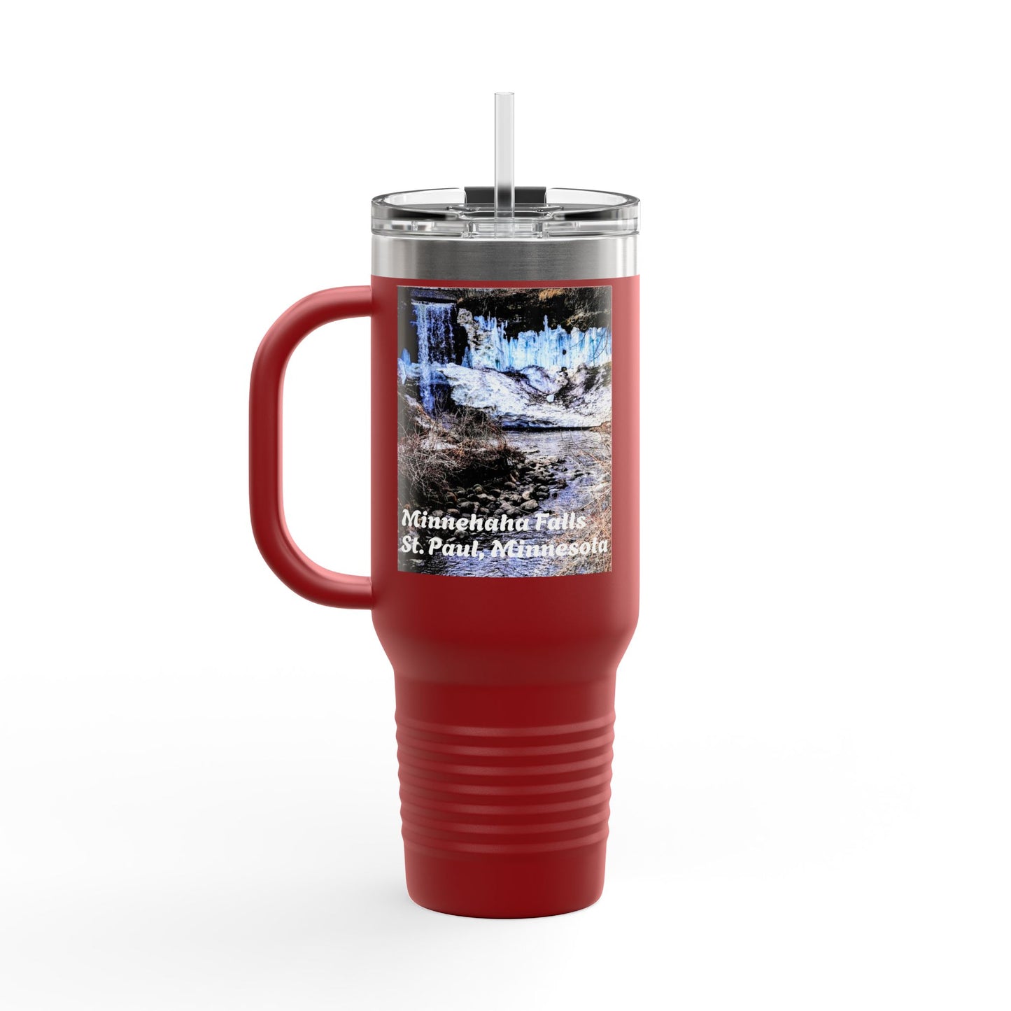 Scenic Insulated Travel Mug, 40oz | Nature Lover's Coffee Cup, Adventure Accessory, Gift for Travel Enthusiasts, Outdoor Explorer
