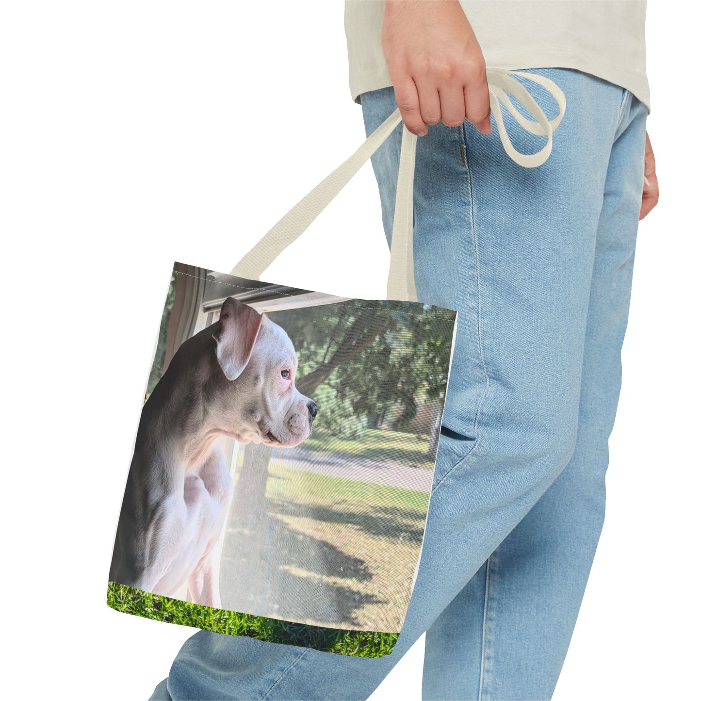 Charming Dog Photography Tote Bag, Pet Lover Gift, Eco-Friendly Shopping Bag, Unique Animal Art Tote, Ideal for Dog Owners
