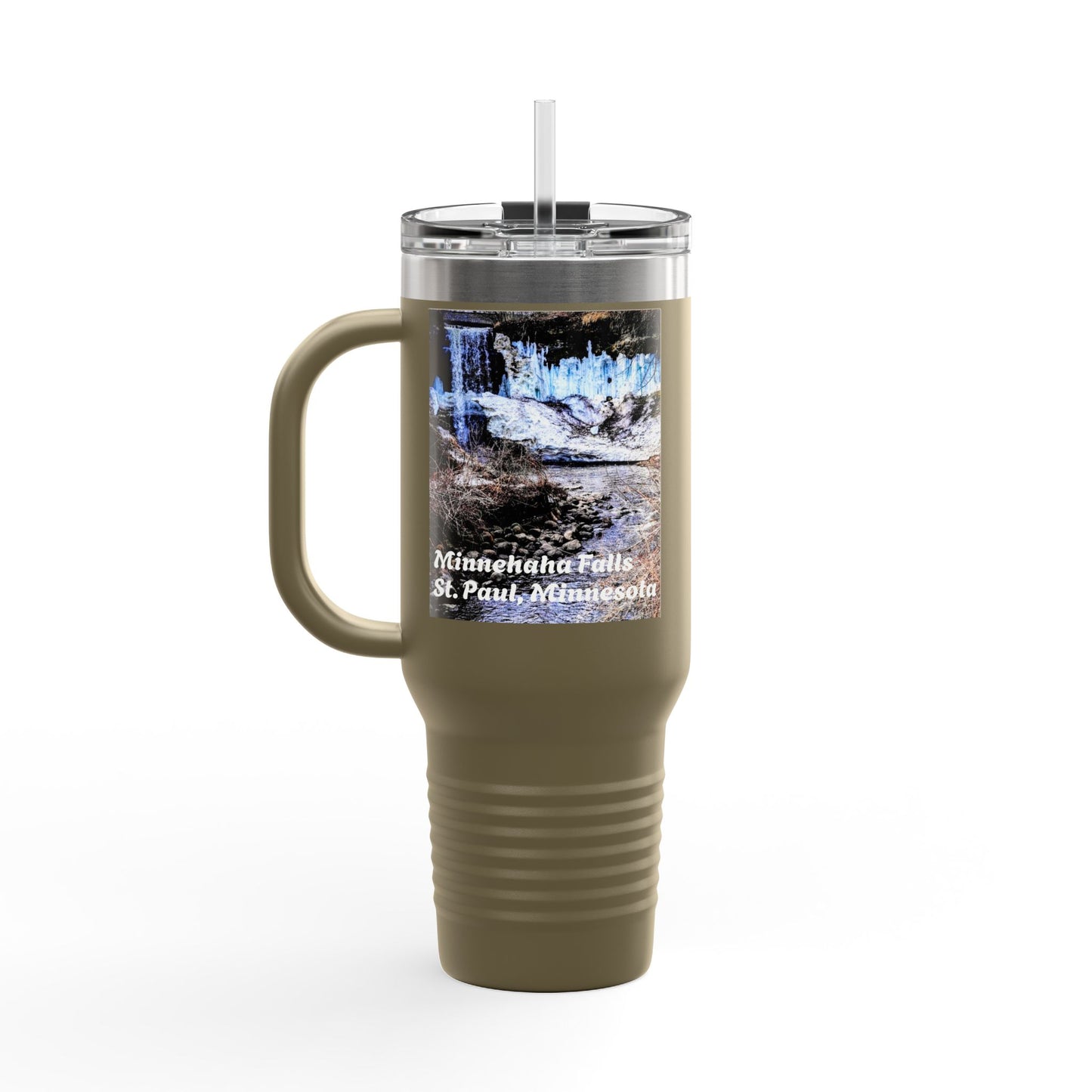 Scenic Insulated Travel Mug, 40oz | Nature Lover's Coffee Cup, Adventure Accessory, Gift for Travel Enthusiasts, Outdoor Explorer