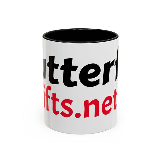 Butterfly Accent Coffee Mug | Perfect Gift for Nature Lovers | Unique Mug for Home/Office, Stylish Drinkware, Fun Gift Idea