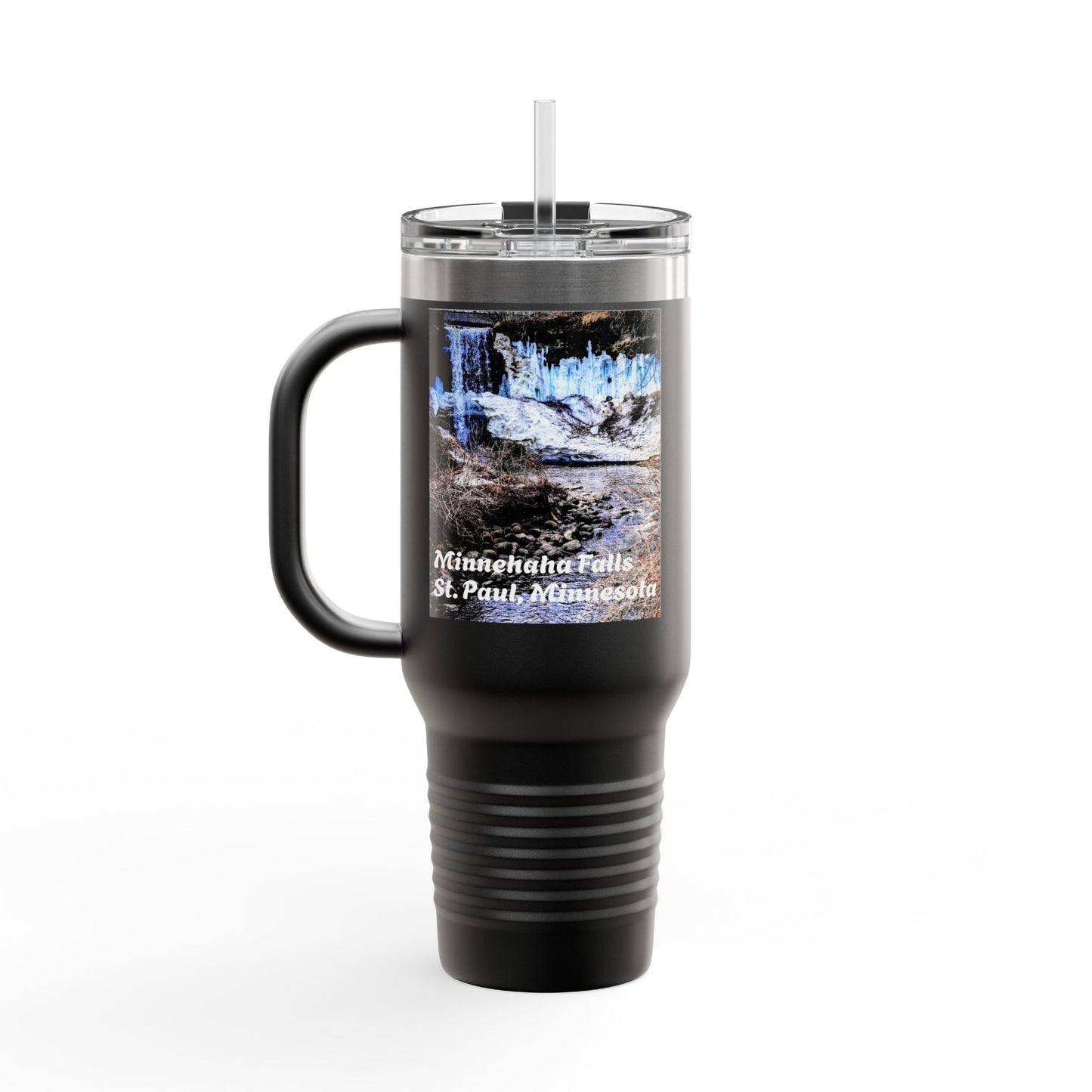 Scenic Insulated Travel Mug, 40oz | Nature Lover's Coffee Cup, Adventure Accessory, Gift for Travel Enthusiasts, Outdoor Explorer