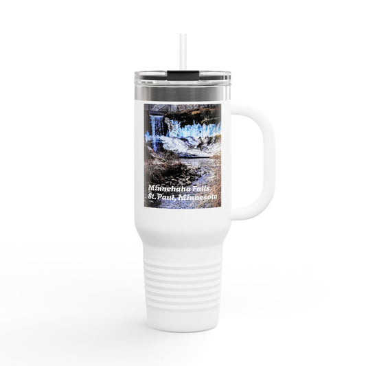 Scenic Insulated Travel Mug, 40oz | Nature Lover's Coffee Cup, Adventure Accessory, Gift for Travel Enthusiasts, Outdoor Explorer