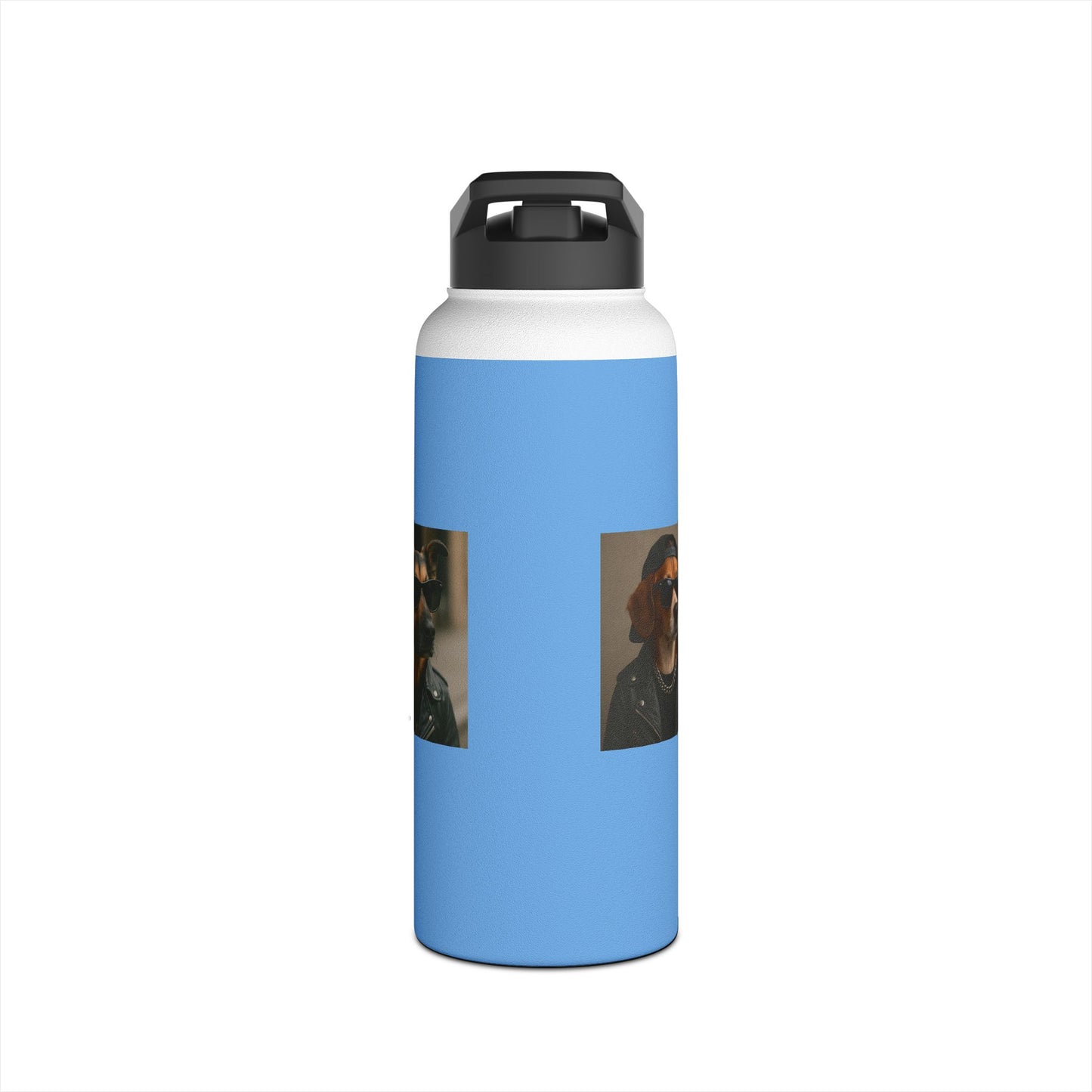 Dog Mom Stainless Steel Water Bottle, Animal Lover Gift, Eco-Friendly Hydration, Pet Owner Travel Mug, Unique Dog Parent Accessory