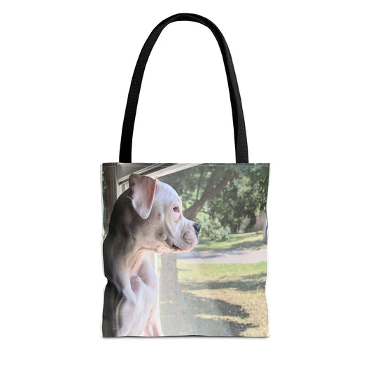 Charming Dog Photography Tote Bag, Pet Lover Gift, Eco-Friendly Shopping Bag, Unique Animal Art Tote, Ideal for Dog Owners