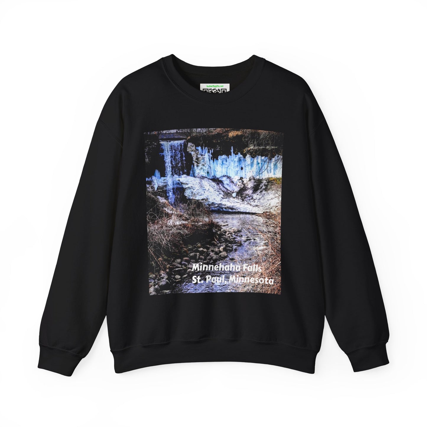 Scenic Minnesota Sweatshirt, Cozy Crewneck, Nature Lover Gift, Unisex Apparel, Vintage Travel Design, Comfortable Layering