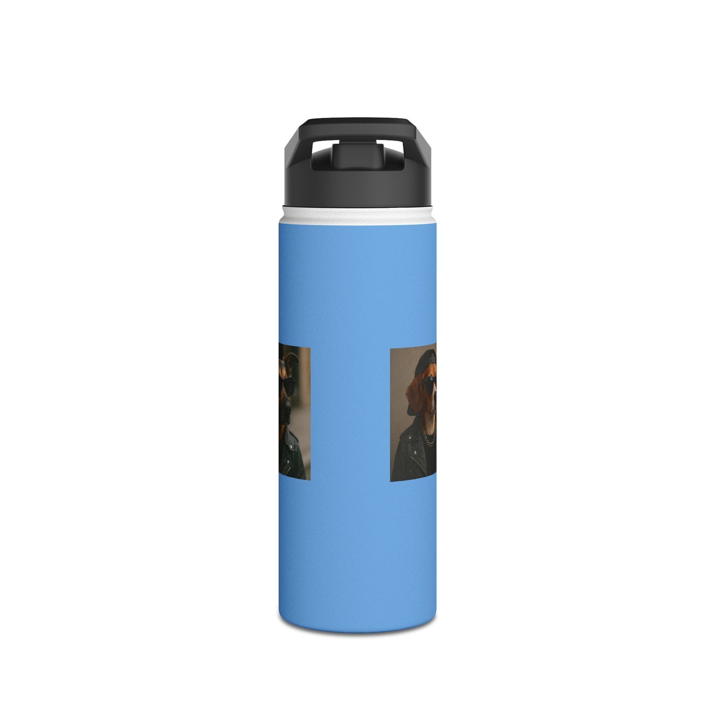 Dog Mom Stainless Steel Water Bottle, Animal Lover Gift, Eco-Friendly Hydration, Pet Owner Travel Mug, Unique Dog Parent Accessory