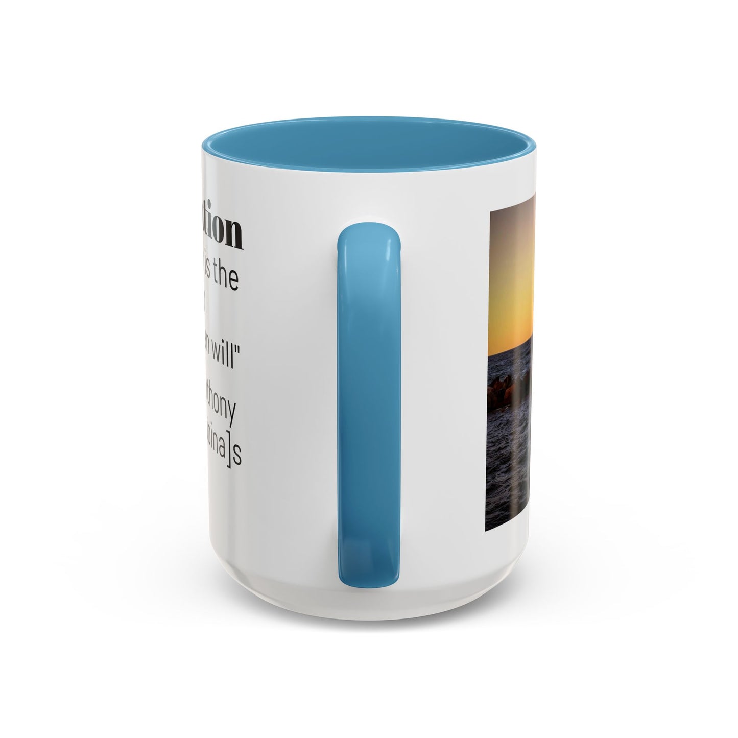 Inspirational Coffee Mug, Motivational Gift for Coffee Lovers, Office Decor, Determination Quote Mug, Unique Housewarming Present