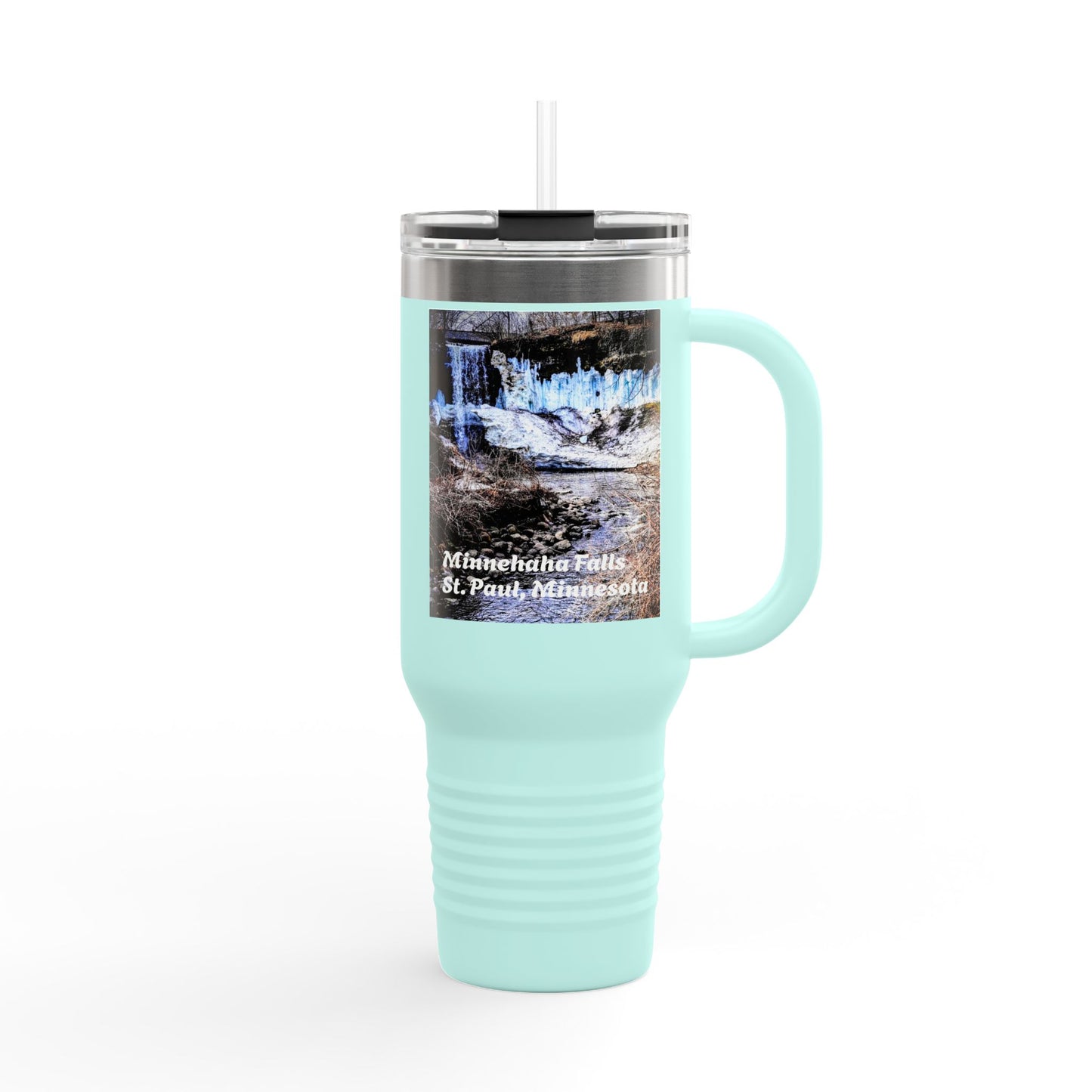 Scenic Insulated Travel Mug, 40oz | Nature Lover's Coffee Cup, Adventure Accessory, Gift for Travel Enthusiasts, Outdoor Explorer