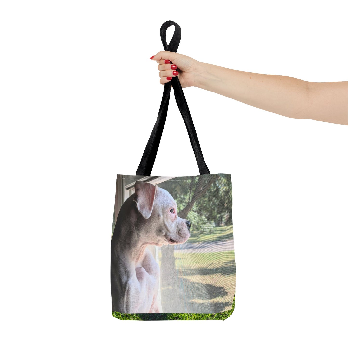 Dog Lover's Tote Bag - Featuring Adorable Pup, Perfect for Pet Owners, Beach Days, Shopping, Gifts, Eco-Friendly