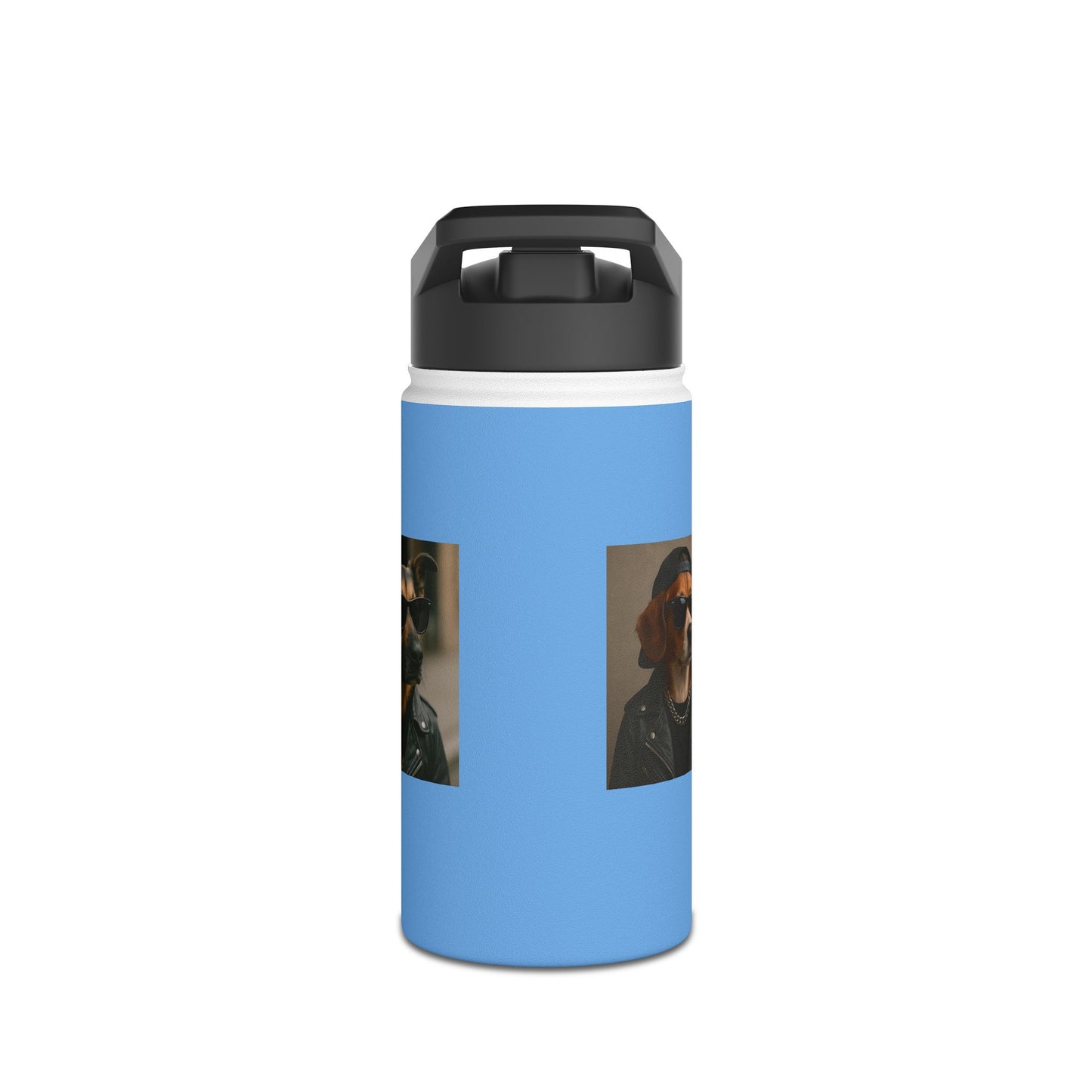 Dog Mom Stainless Steel Water Bottle, Animal Lover Gift, Eco-Friendly Hydration, Pet Owner Travel Mug, Unique Dog Parent Accessory