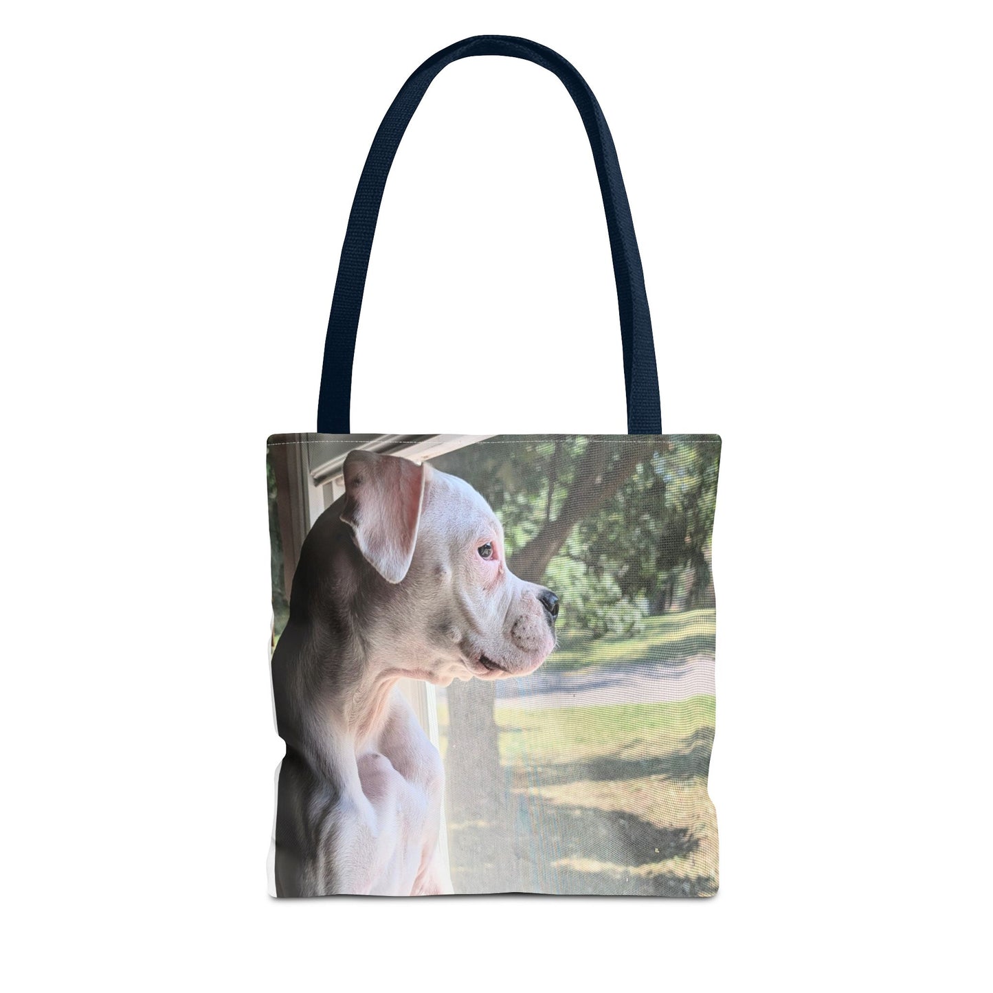 Dog Lover's Tote Bag - Featuring Adorable Pup, Perfect for Pet Owners, Beach Days, Shopping, Gifts, Eco-Friendly