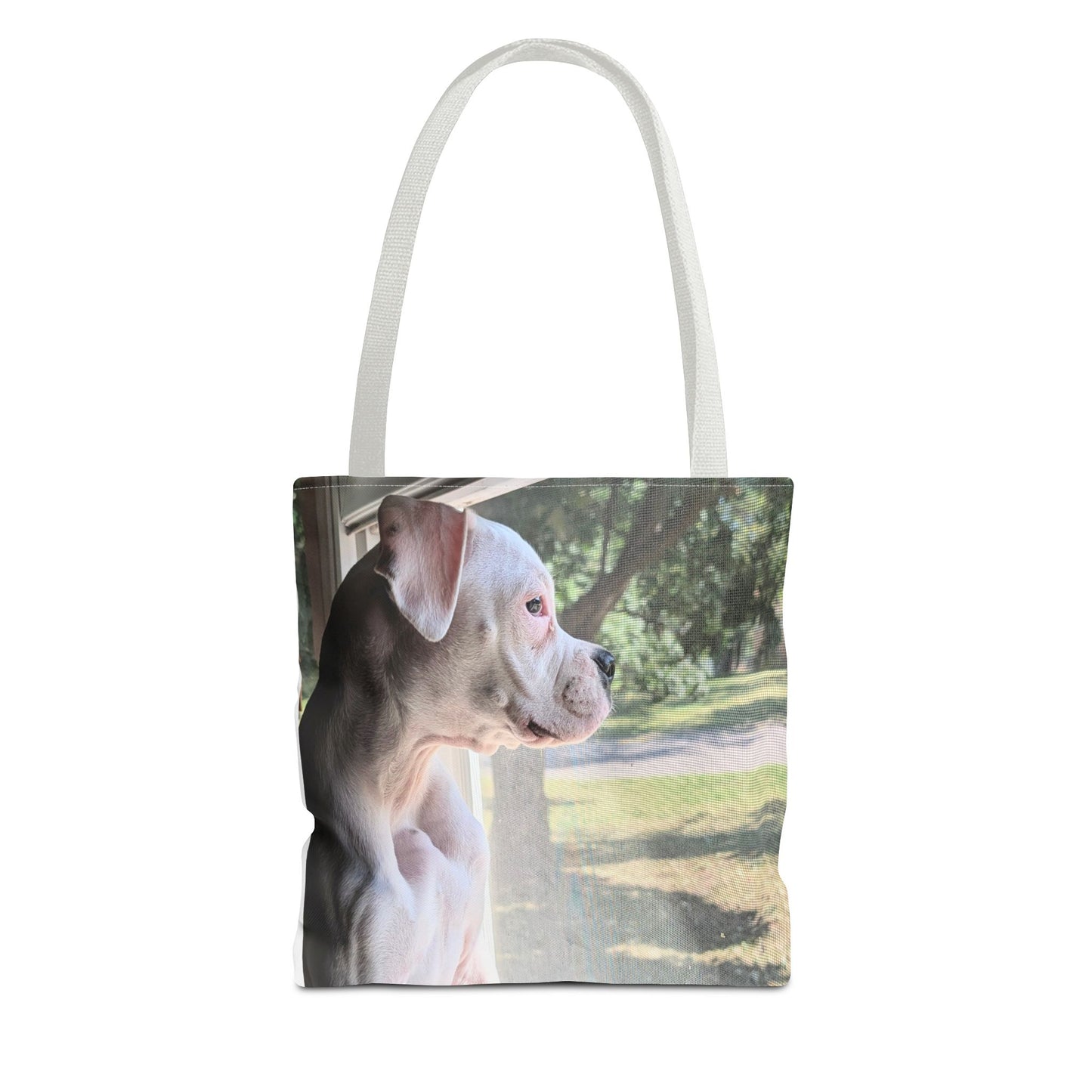Dog Lover's Tote Bag - Featuring Adorable Pup, Perfect for Pet Owners, Beach Days, Shopping, Gifts, Eco-Friendly